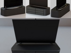 samsung smart tv 55 zoll 3D Model