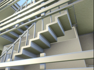 tower-house design 3D 模型