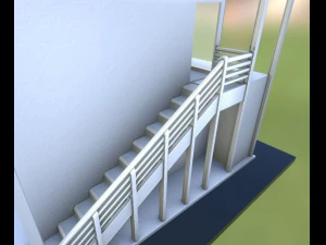 tower-house design 3D Model