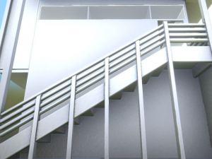 tower-house design 3D 模型