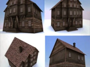 big old house 3D Model