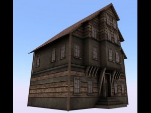 big old house 3D Model