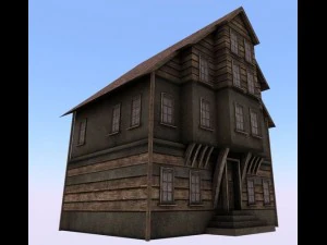 big old house 3D Model