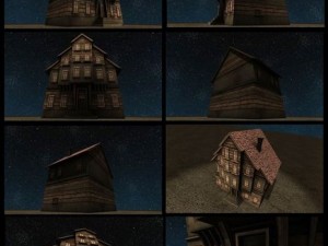 big old house 3D Model