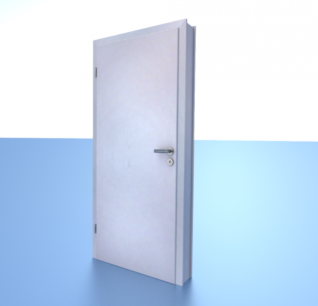 room door Modelo 3D .c4d .max .obj .3ds .fbx .stl .blend 