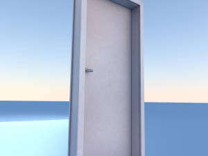 room door Modelo 3D