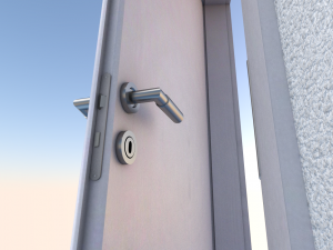 room door Modelo 3D