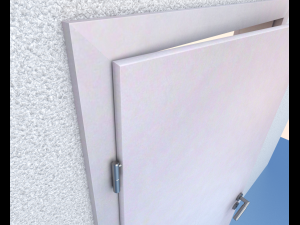 room door Modelo 3D