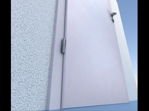 room door Modelo 3D