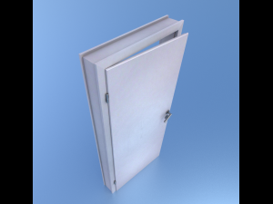 room door Modelo 3D