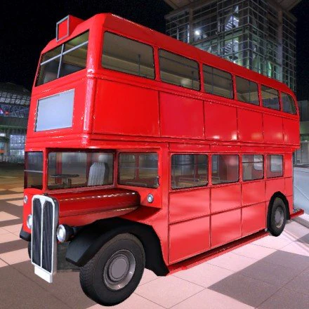 routmaster city bus 3D Model .c4d .max .obj .3ds .fbx .stl .blend