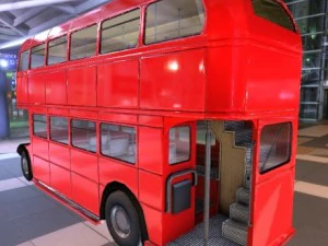 routmaster city bus 3D Model