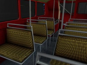 routmaster city bus 3D Model