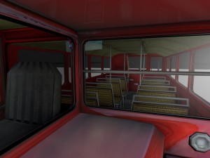 routmaster city bus Modello 3D