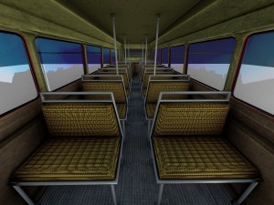 routmaster city bus Modello 3D