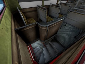 routmaster city bus Modello 3D