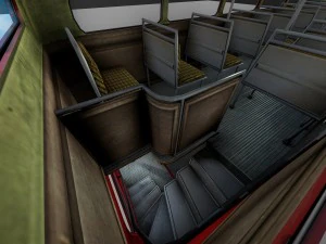 routmaster city bus 3D Model