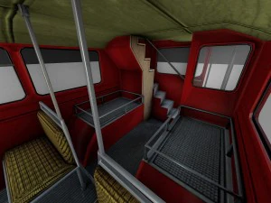 routmaster city bus 3D Model
