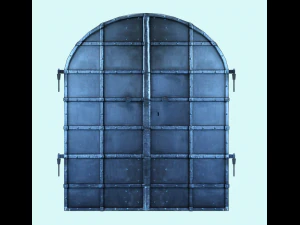 old basement door 3D Model
