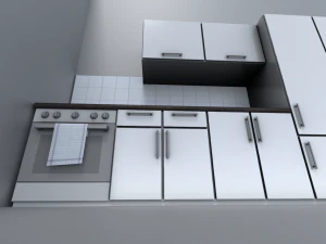 kitchen module 3D Model