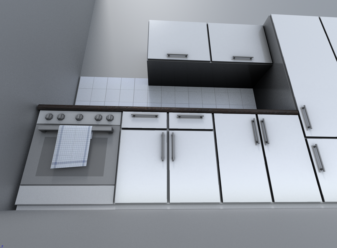 3d models kitchen
