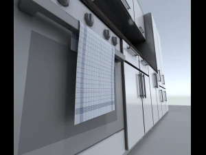 kitchen module 3D Model