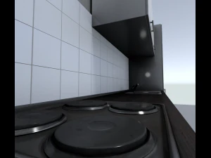 kitchen module 3D Model