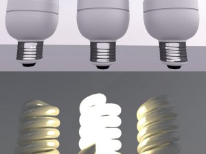 energy saving lamp 3D Model