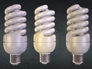 l&acirc;mpada economizadora de energia Modelo 3D