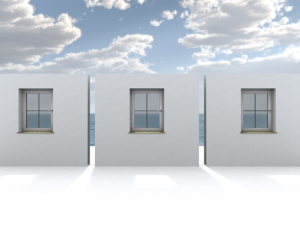 window component rigged and animated Modello 3D