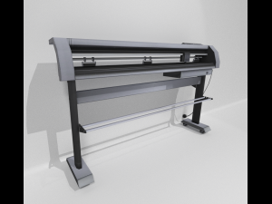 plotter 3D Model
