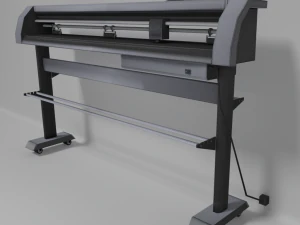 plotter 3D Model