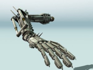 robot arms rigged 3D Модель
