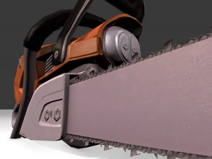 chainsaw animated 3D Model