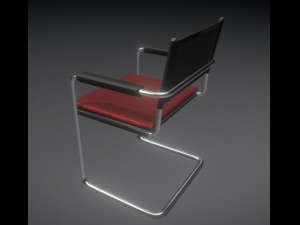 chair for the waiting room Modelo 3D