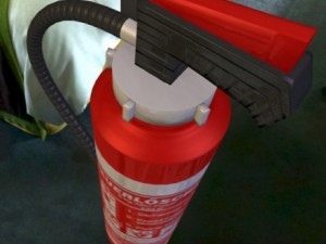 fire extinguisher 3D Model
