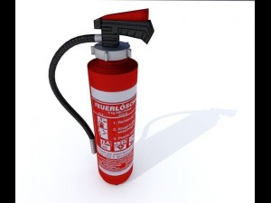 fire extinguisher 3D Model