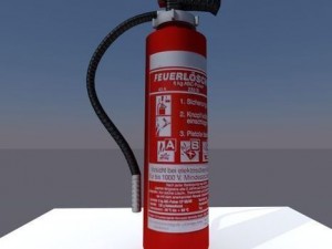 fire extinguisher 3D Model