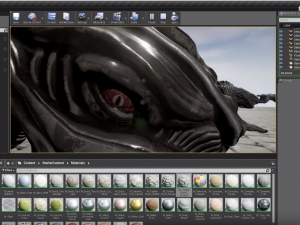 alien animal rigged and animated 3D 模型