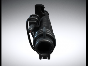 heavy blaster 3D 模型