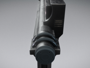 heavy blaster 3D 模型
