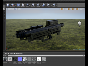 heavy blaster 3D 模型