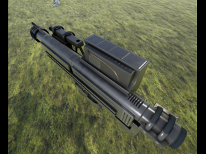 heavy blaster 3D 模型