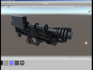 heavy blaster 3D 模型