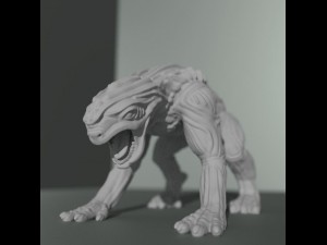 aline animal 3d printable 3D Print Model