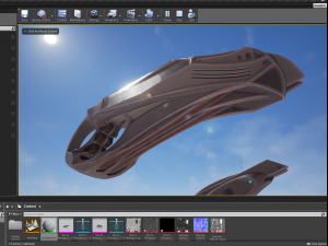 futuristic handgun Modelo 3D
