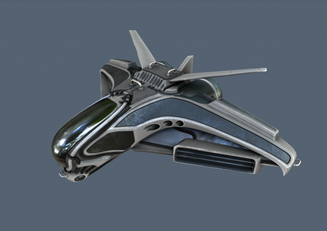 intergalactic spaceship design Modèle 3D .c4d .max .obj .3ds .fbx .stl .blend 