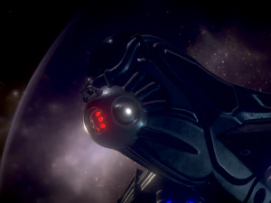 dise&ntilde;o de nave espacial intergal&aacute;ctica Modelo 3D