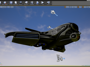 intergalactic spaceship design Modèle 3D
