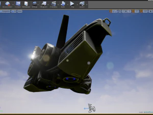 dise&ntilde;o de nave espacial intergal&aacute;ctica Modelo 3D